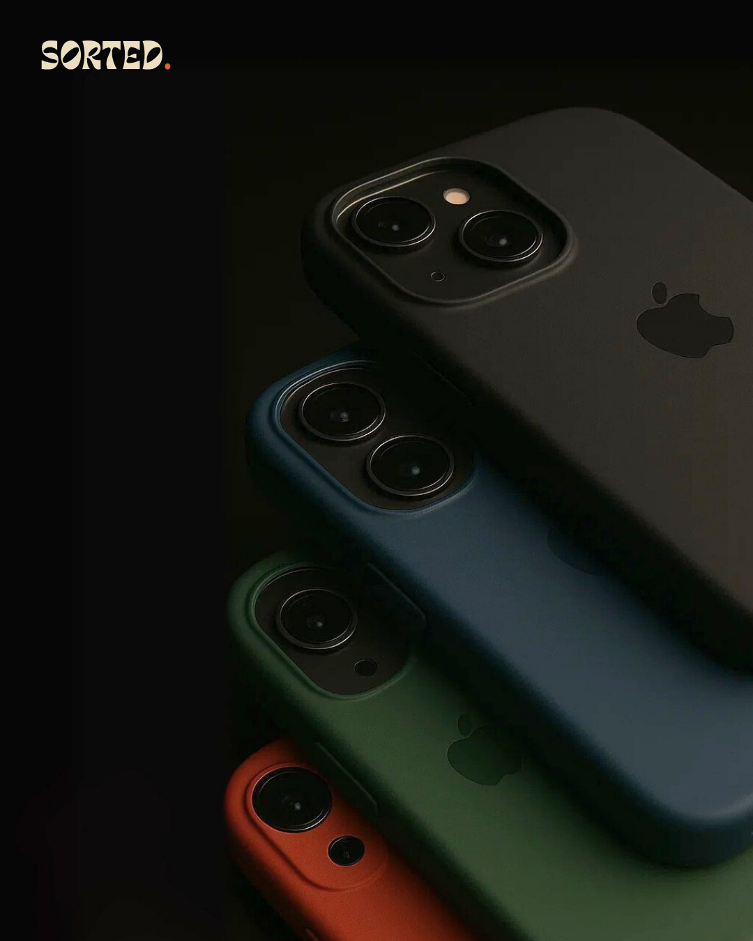 SORTED. Microfiber Candy Case for iPhone